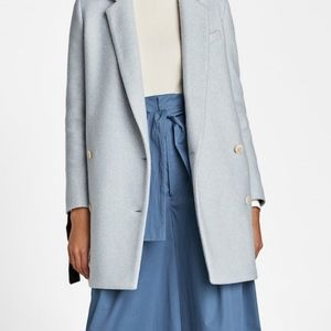 NWOT Zara sky blue coat